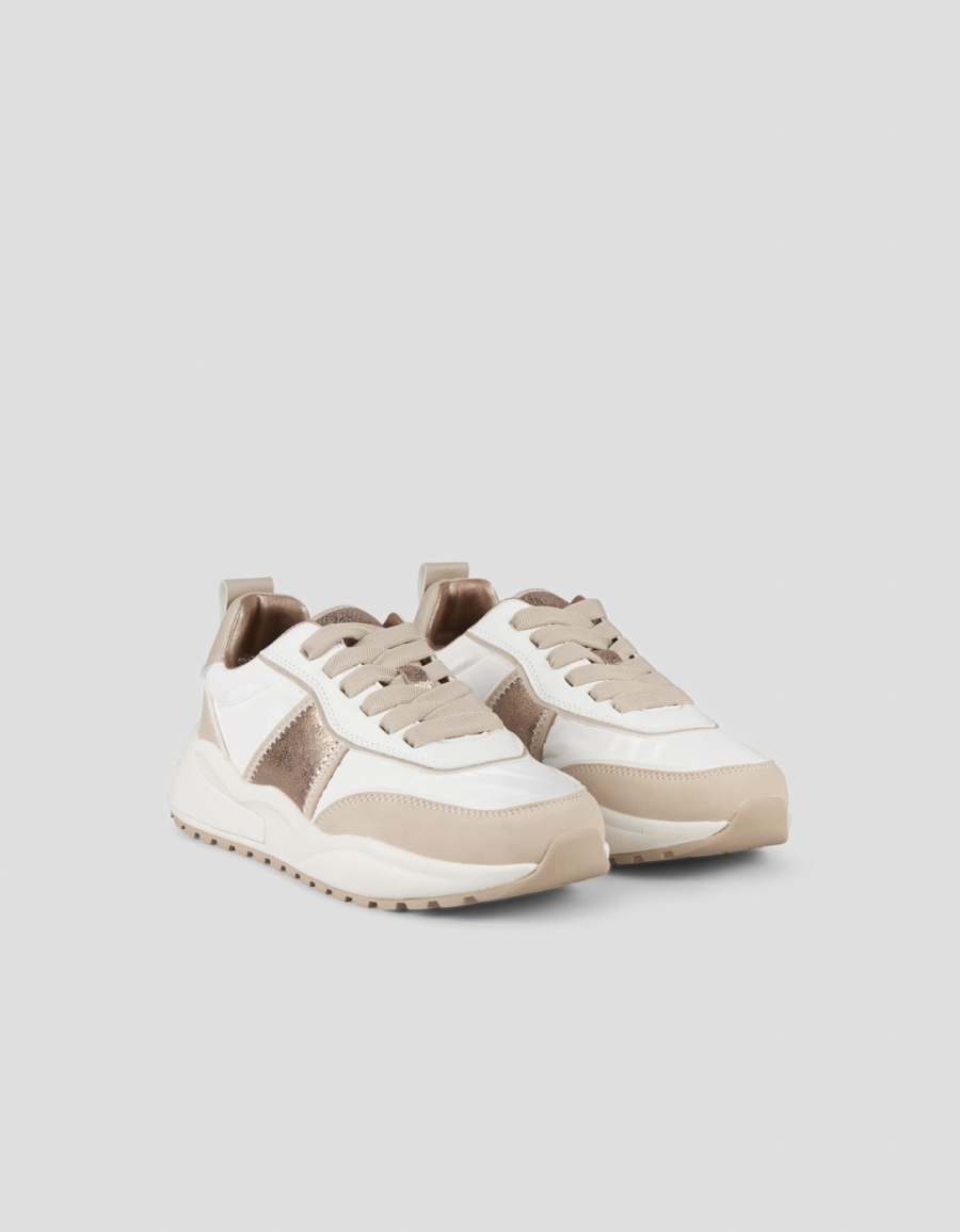 ECO-DOVER WOMAN BEIGE WHITE