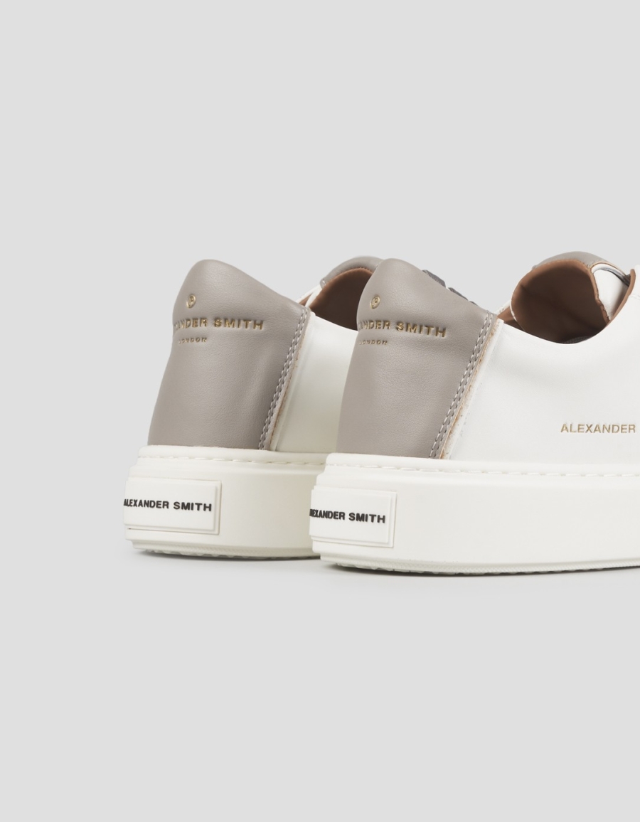 LONDON MAN WHITE LIGHT GREY