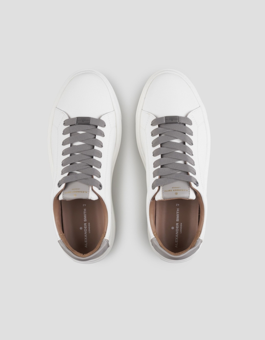 LONDON MAN WHITE LIGHT GREY