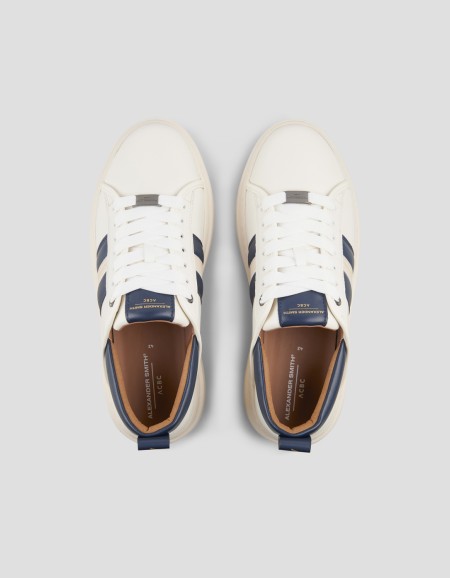 ECO-WEMBLEY MAN CREAM BLUE