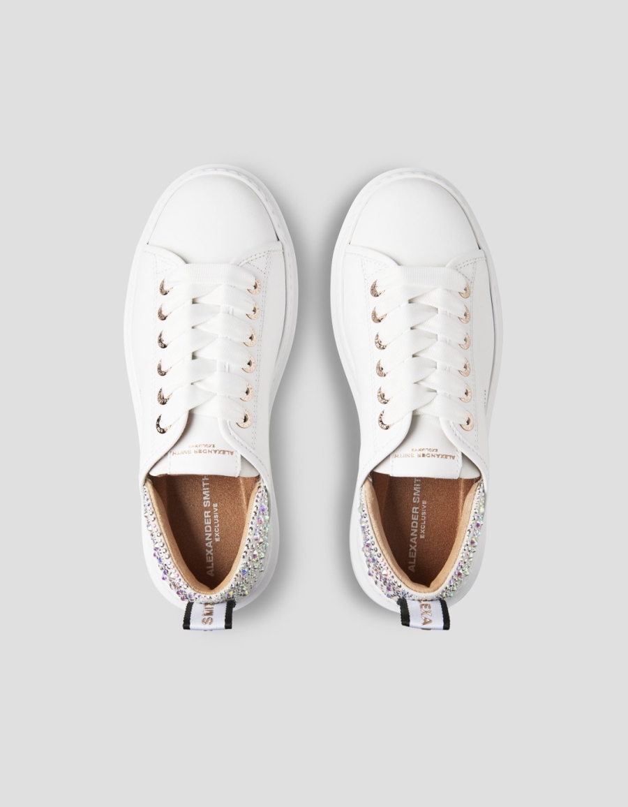 WEMBLEY WOMAN WHITE IRIDE AZURE