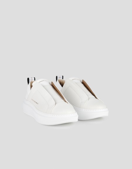 WEMBLEY SLIP-ON WOMAN TOTAL OFF WHITE