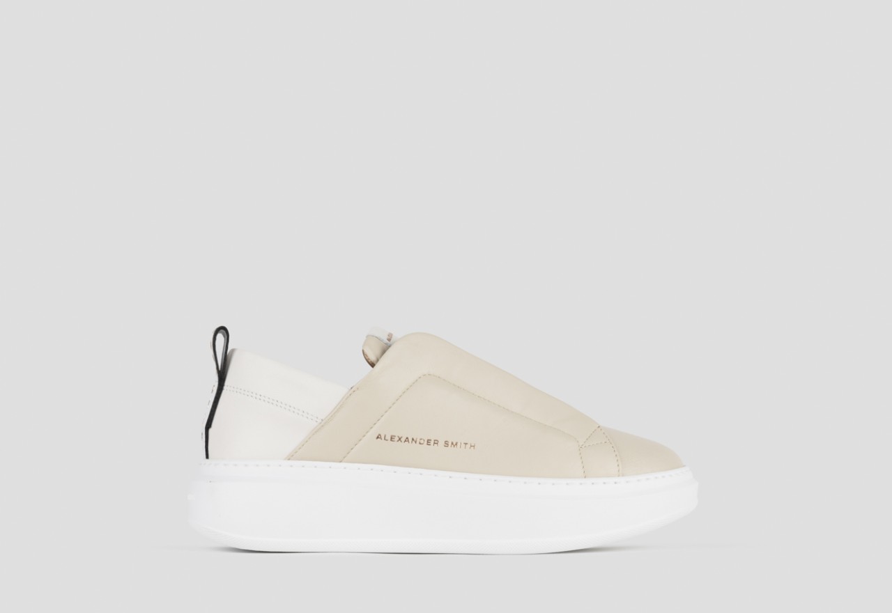 WEMBLEY SLIP-ON WOMAN NUDE OFF WHITE