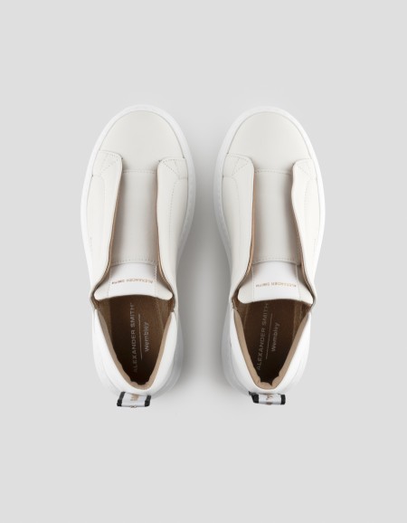 WEMBLEY SLIP-ON WOMAN TOTAL OFF WHITE