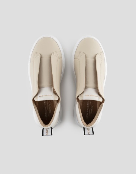 WEMBLEY SLIP-ON WOMAN NUDE OFF WHITE