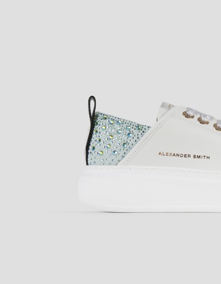 WEMBLEY WOMAN OFF WHITE PASTEL AZURE