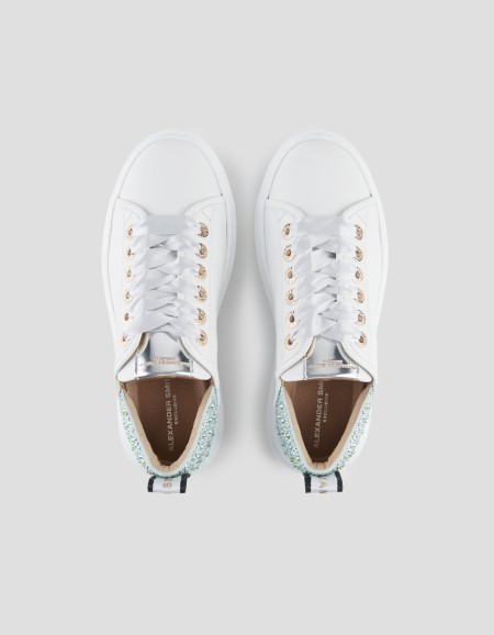 WEMBLEY WOMAN OFF WHITE PASTEL AZURE