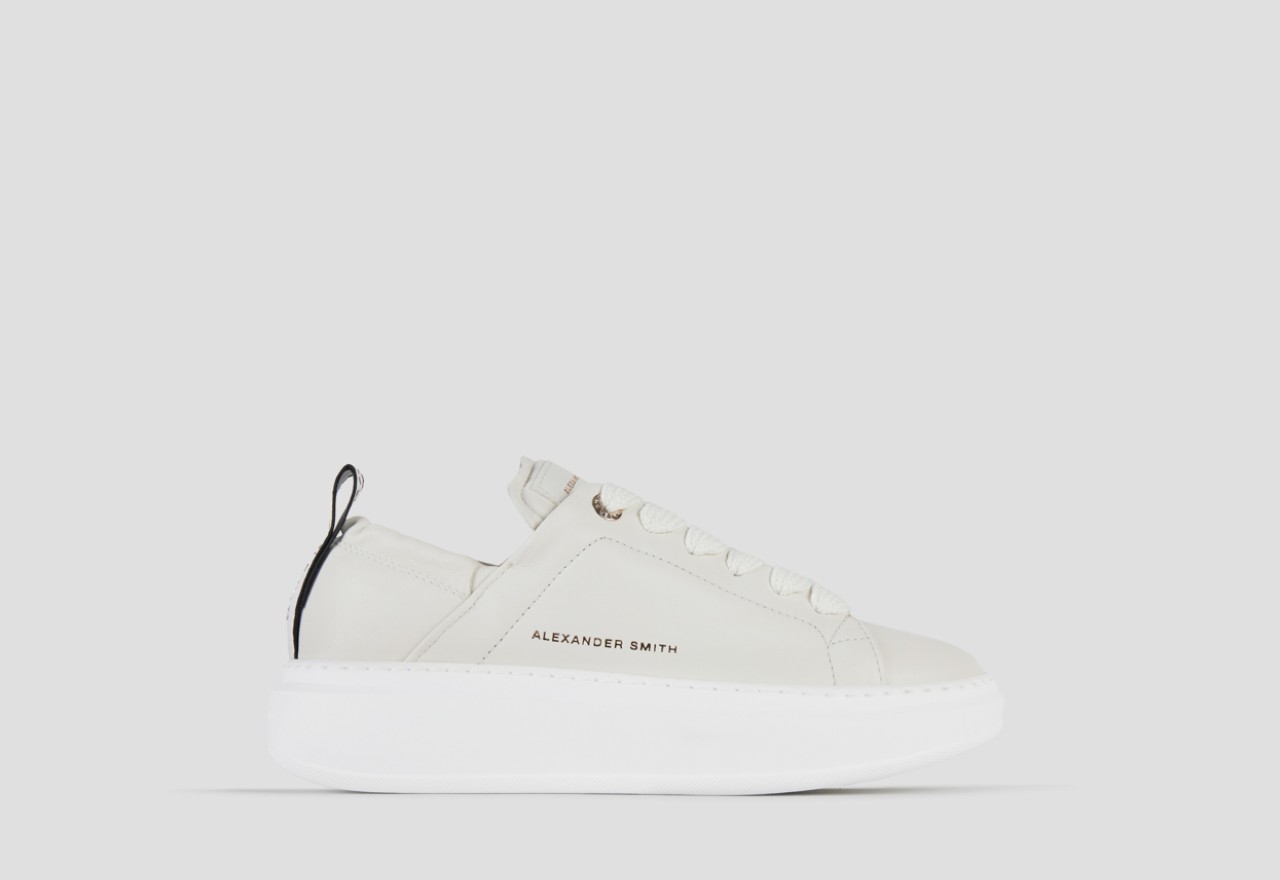 WEMBLEY RUCHED WOMAN TOTAL OFF WHITE