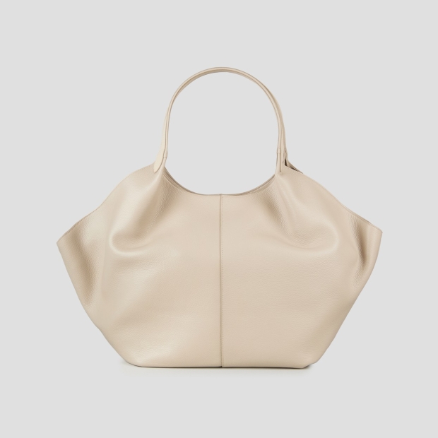 Sneakers Alexander Smith rachel large shoulder bag in dark ivory tumbled leather - 4