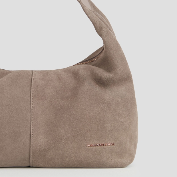 Sneakers Alexander Smith chloe shoulder bag in dark ivory suede - 5