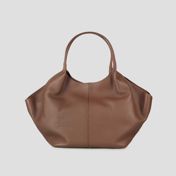 Sneakers Alexander Smith rachel large shoulder bag in brown tumbled leather - 4