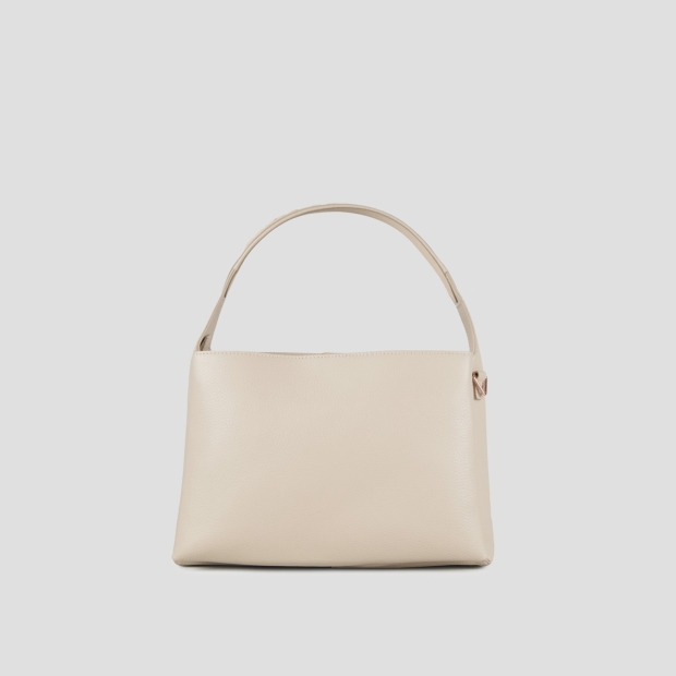 Sneakers Alexander Smith cindy shoulder bag with shoulder strap in beige tumbled leather - 4