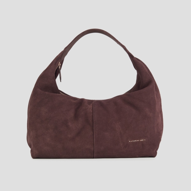 Sneakers Alexander Smith chloe shoulder bag in bordeaux suede - 4