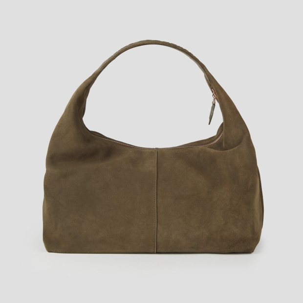 Sneakers Alexander Smith chloe shoulder bag in olive green suede - 4
