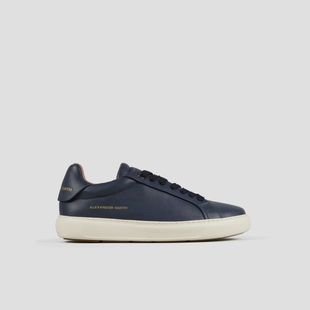 Sneakers Alexander Smith soho man in soft blue leather - 1
