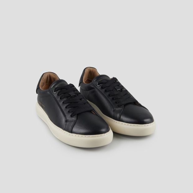 Sneakers Alexander Smith soho man in soft black leather - 3