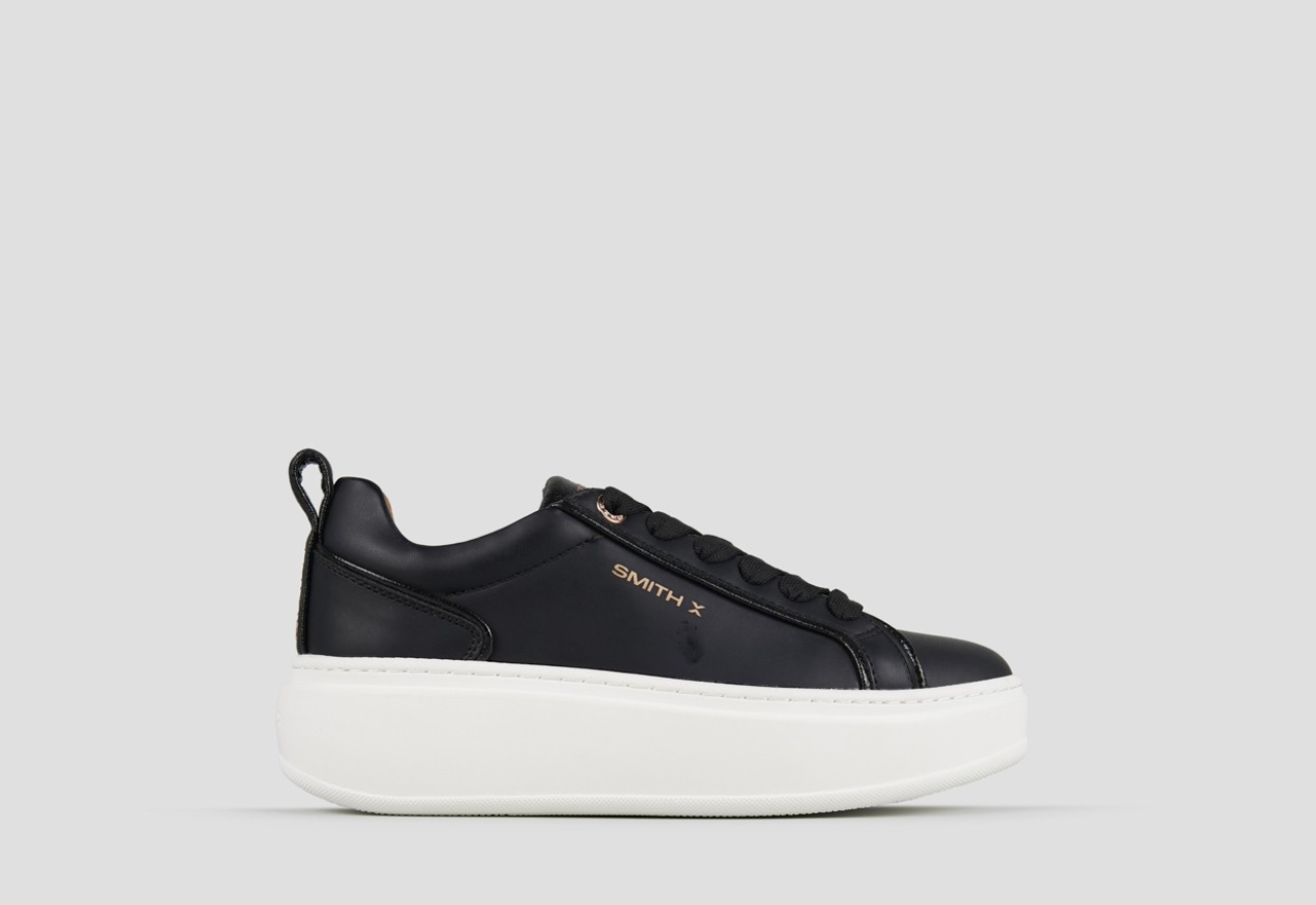 Sneakers Alexander Smith stone woman in black and black laminated details - 1