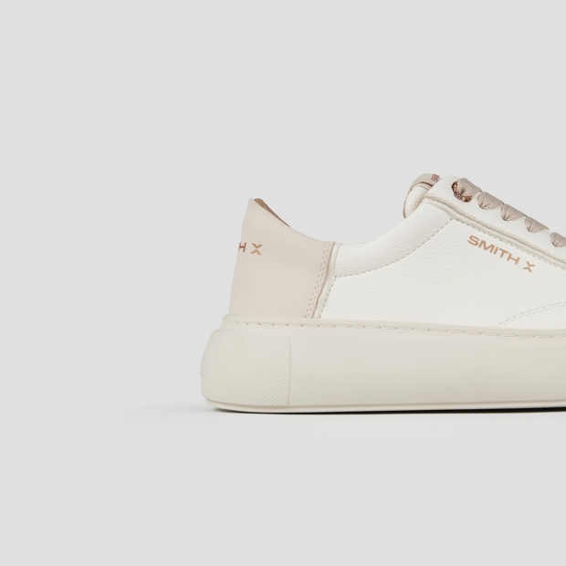 Sneakers Alexander Smith pearl woman in white and cream heel - 2