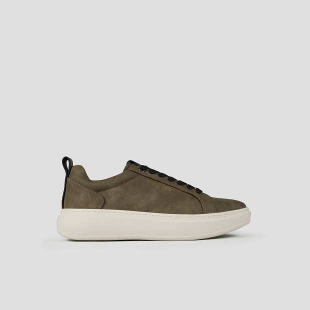 Sneakers Alexander Smith stone man in military green and black details - 1