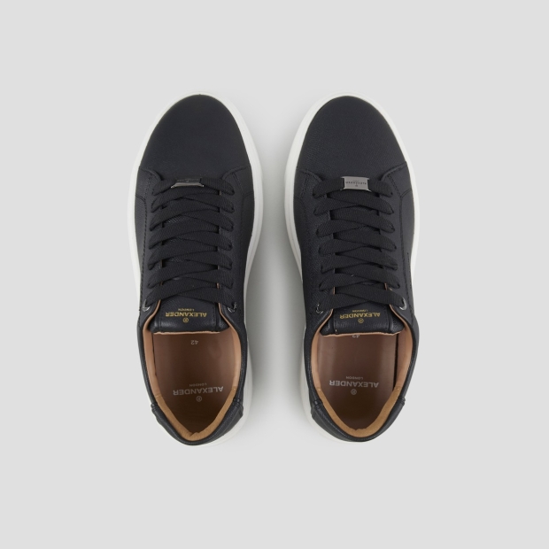 Sneakers Alexander Smith london man in black palmellato leather - 5