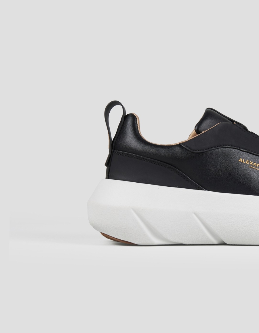 Sneakers Alexander Smith eclipse woman in black nappa and rubberized leather - 2