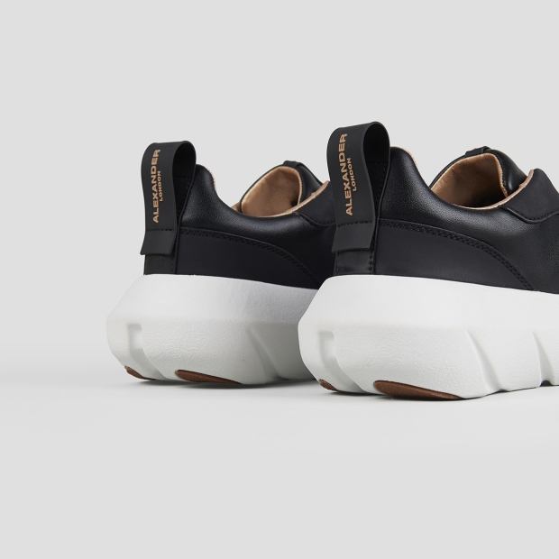 Sneakers Alexander Smith eclipse woman in black nappa and rubberized leather - 4