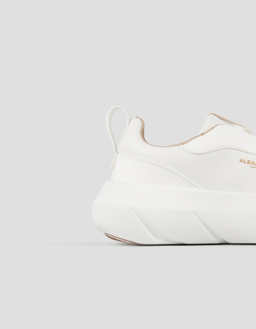 Sneakers Alexander Smith eclipse woman in white nappa and rubberized leather - 2