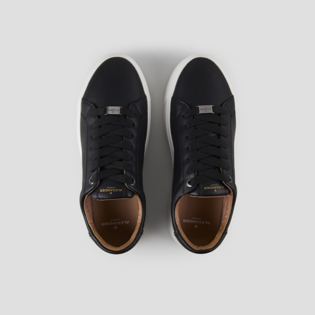 Sneakers Alexander Smith london man in black smooth leather - 5