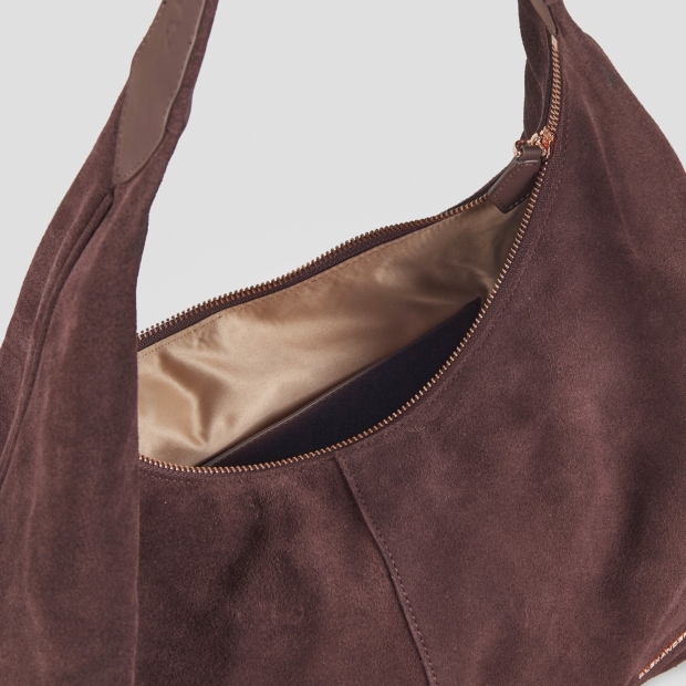 Sneakers Alexander Smith chloe shoulder bag in bordeaux suede - 6