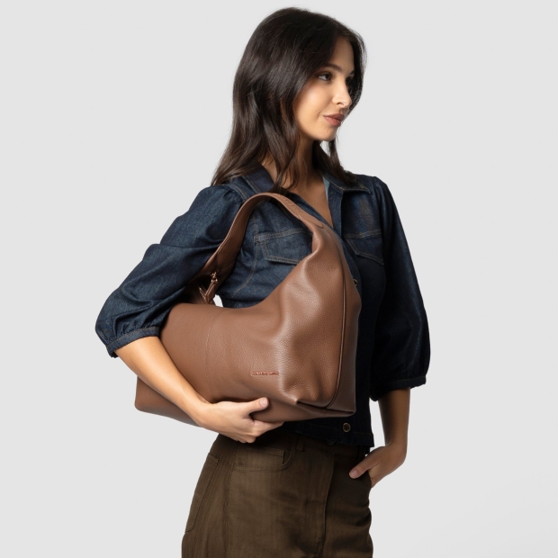 Sneakers Alexander Smith chloe shoulder bag in brown tumbled leather - 2