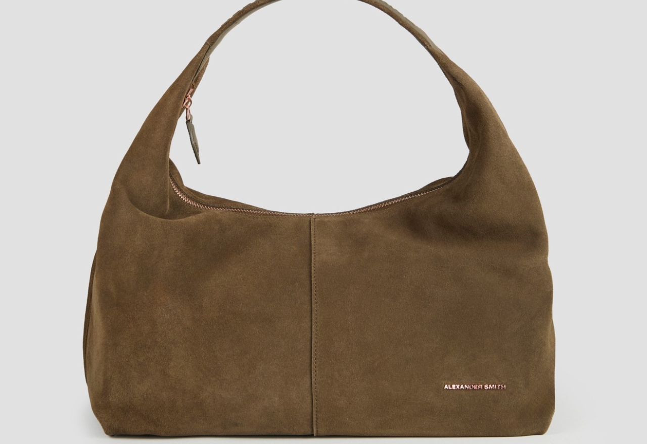 Sneakers Alexander Smith chloe shoulder bag in olive green suede - 1