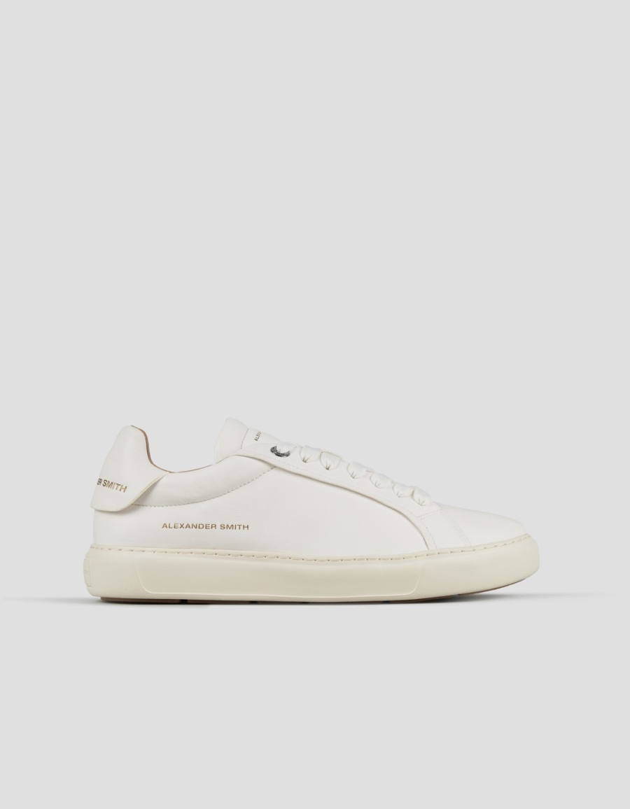 Sneakers Alexander Smith soho man in smooth white leather - 1