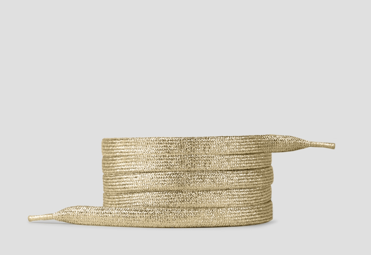 Sneakers Alexander Smith gold lurex laces for women - 1