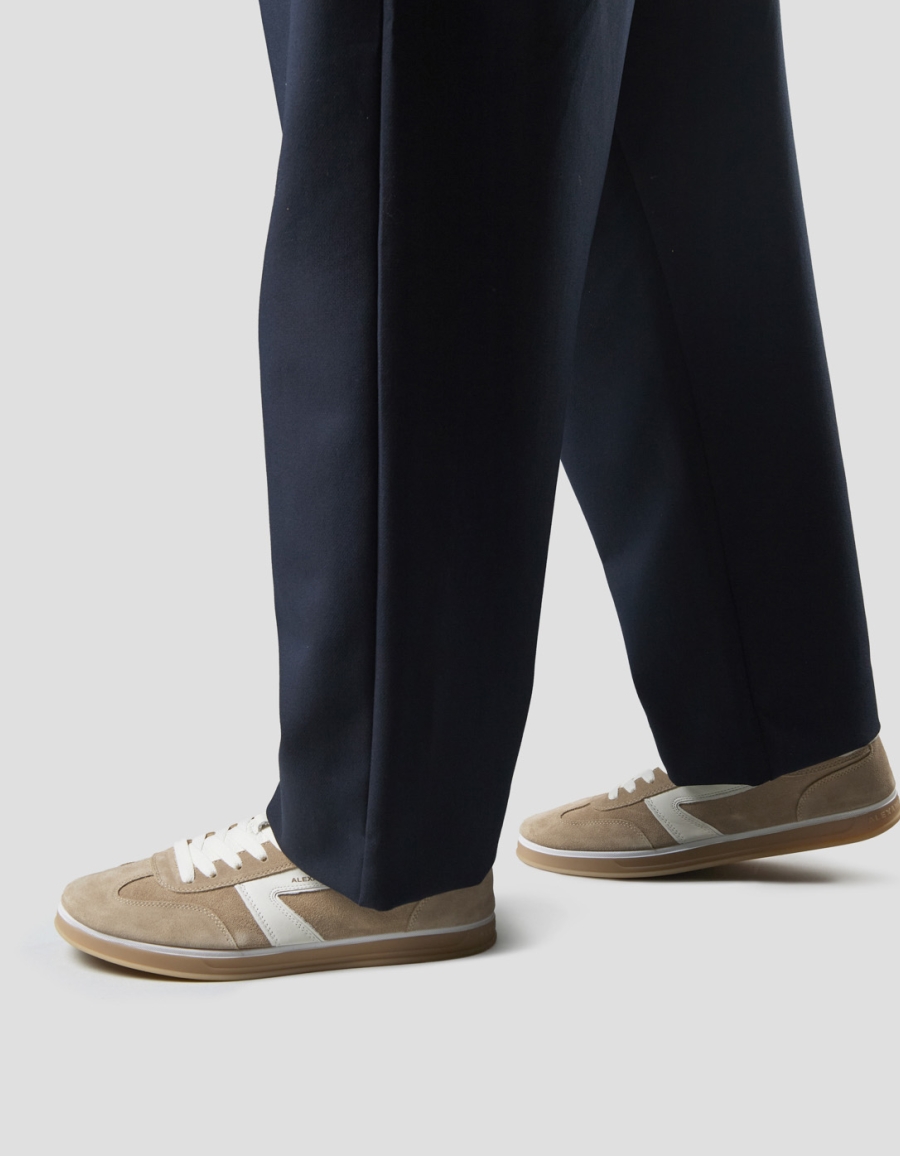 Sneakers Alexander Smith thames man in sand suede and white logo - 2