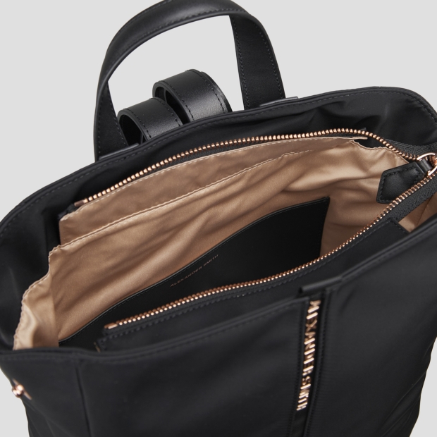 Sneakers Alexander Smith daisy backpack in black nylon - 4