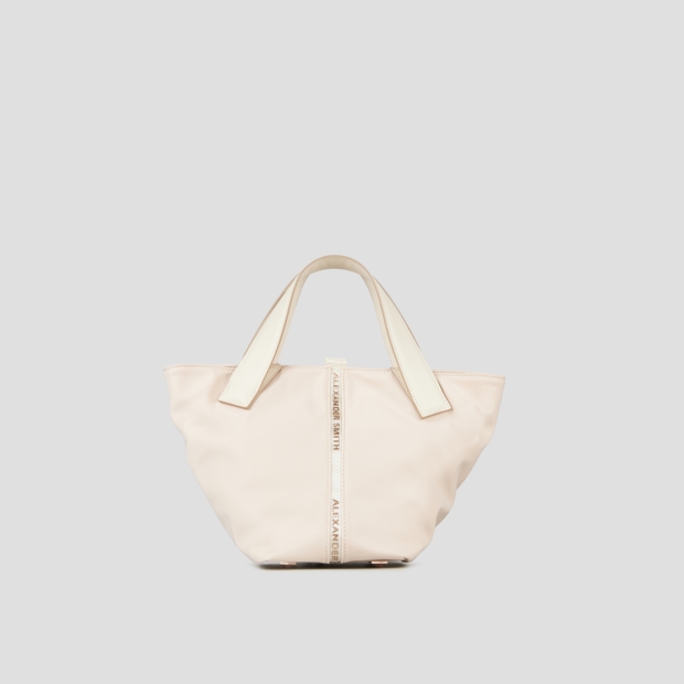 Sneakers Alexander Smith lauren small handbag with shoulder strap in light rose nylon - 1