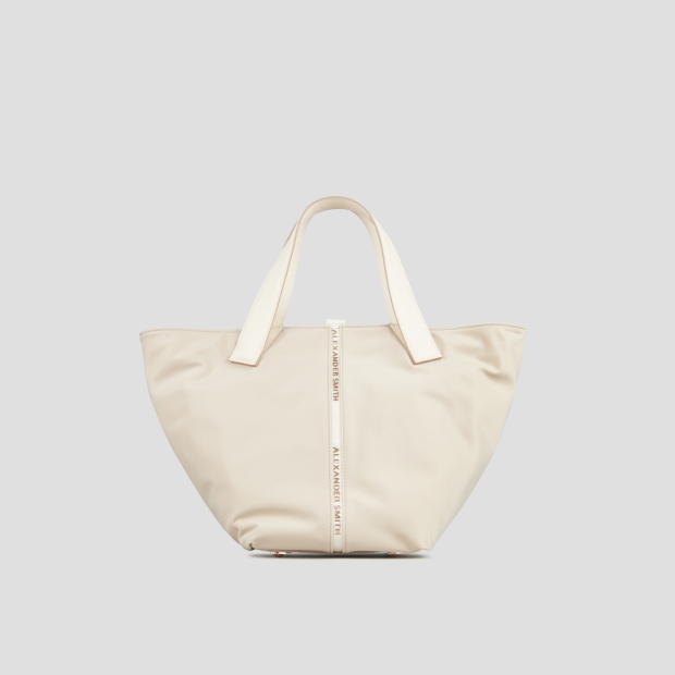 Sneakers Alexander Smith lauren medium handbag with shoulder strap in sand nylon - 3