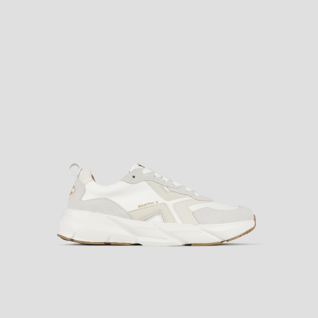 Sneakers Alexander Smith horizon man in white with suede and nylon details - 1