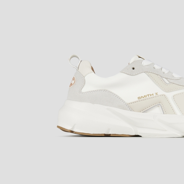 Sneakers Alexander Smith horizon man in white with suede and nylon details - 3