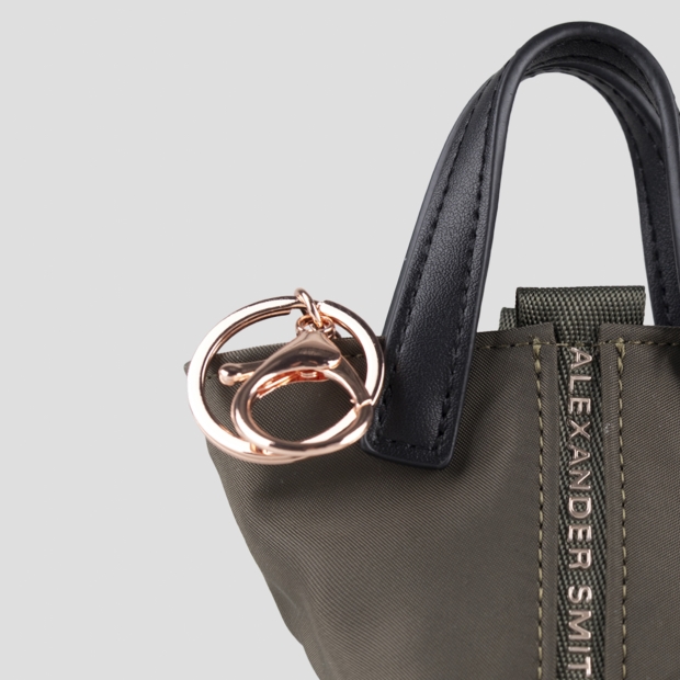 Sneakers Alexander Smith mini lauren in military green nylon - 5