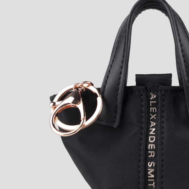 Sneakers Alexander Smith mini lauren in black nylon - 5