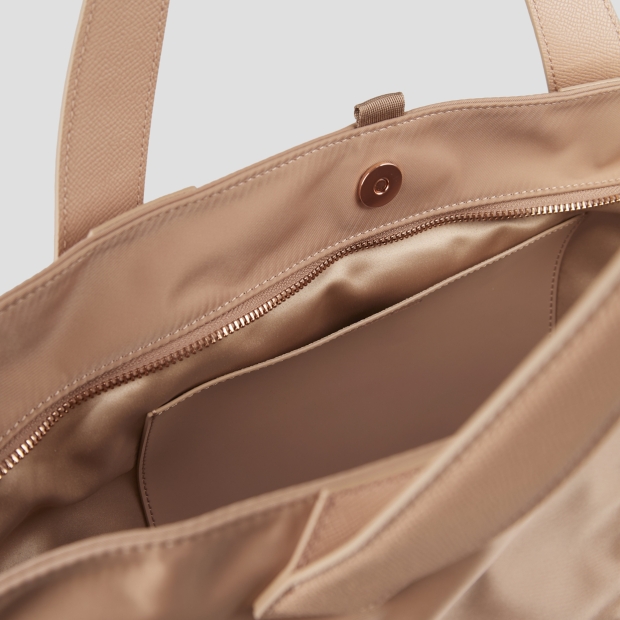 Sneakers Alexander Smith lauren large shoulder bag in camel nylon - 4