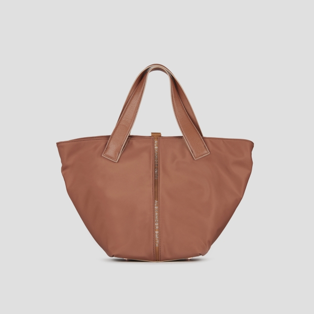 Sneakers Alexander Smith lauren medium handbag with shoulder strap in rust nylon - 1