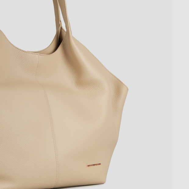 Sneakers Alexander Smith rachel large shoulder bag in camel tumbled leather - 5