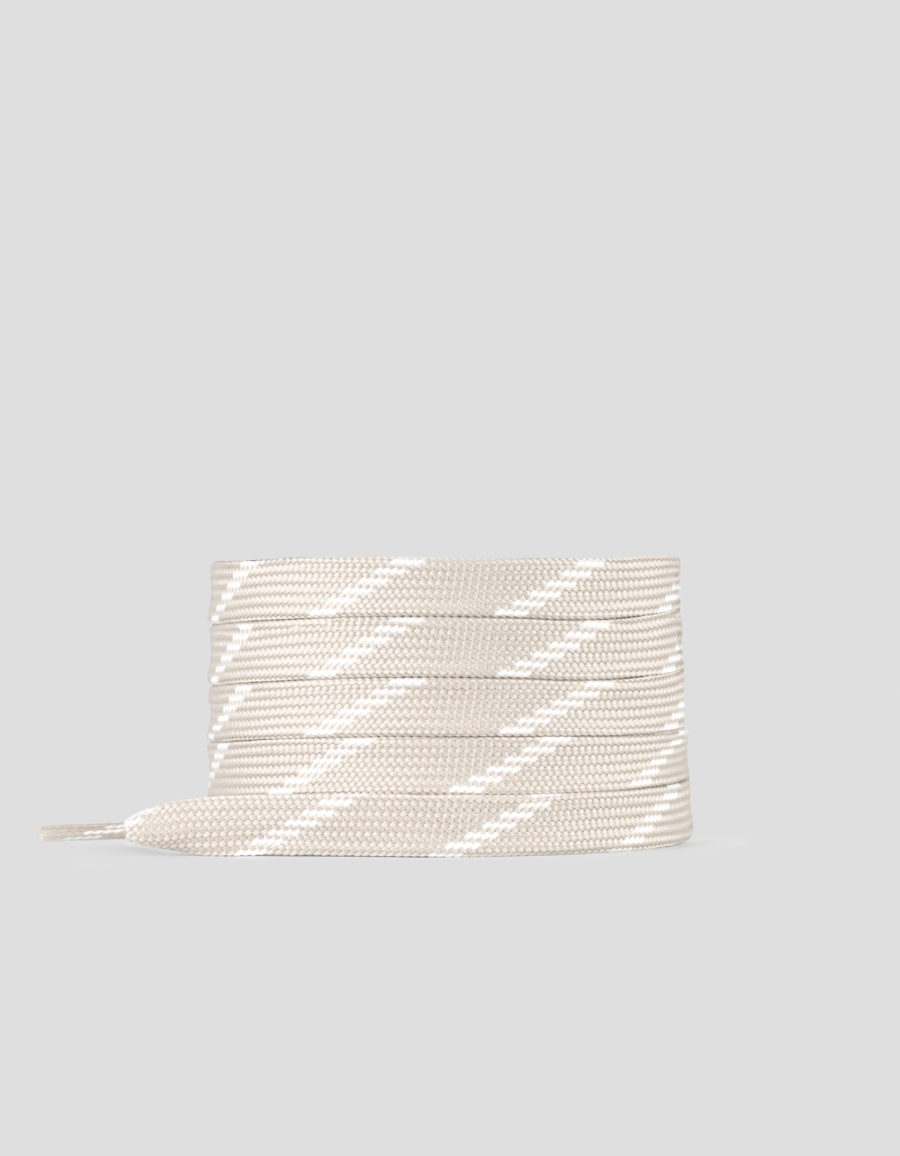 Sneakers Alexander Smith pink flat lace with white stripes for women - 1