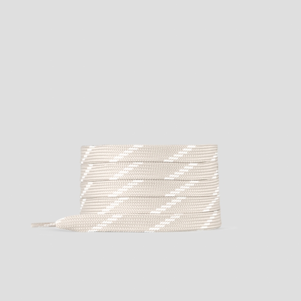 Sneakers Alexander Smith pink flat lace with white stripes for women - 1