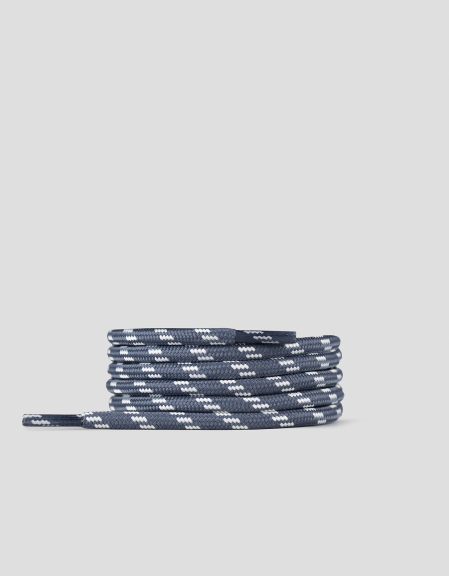 Sneakers Alexander Smith light blue round lace with white stripes for women - 1