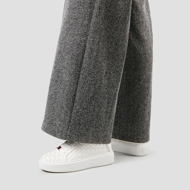 Sneakers Alexander Smith london woman in white woven leather - 2