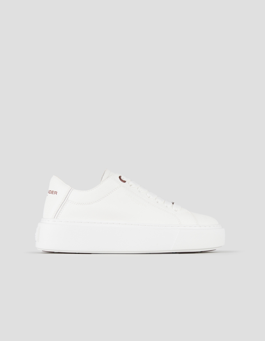Sneakers Alexander Smith london woman deconstructed in white nappa leather - 1