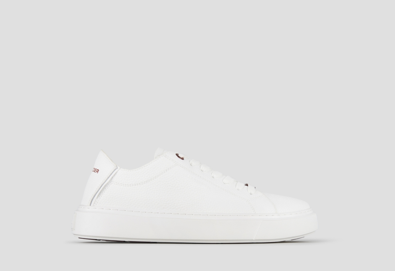 Sneakers Alexander Smith london man deconstructed in white tumbled leather - 1